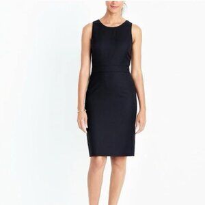 J. Crew Factory Black Suiting Dress NWT 18